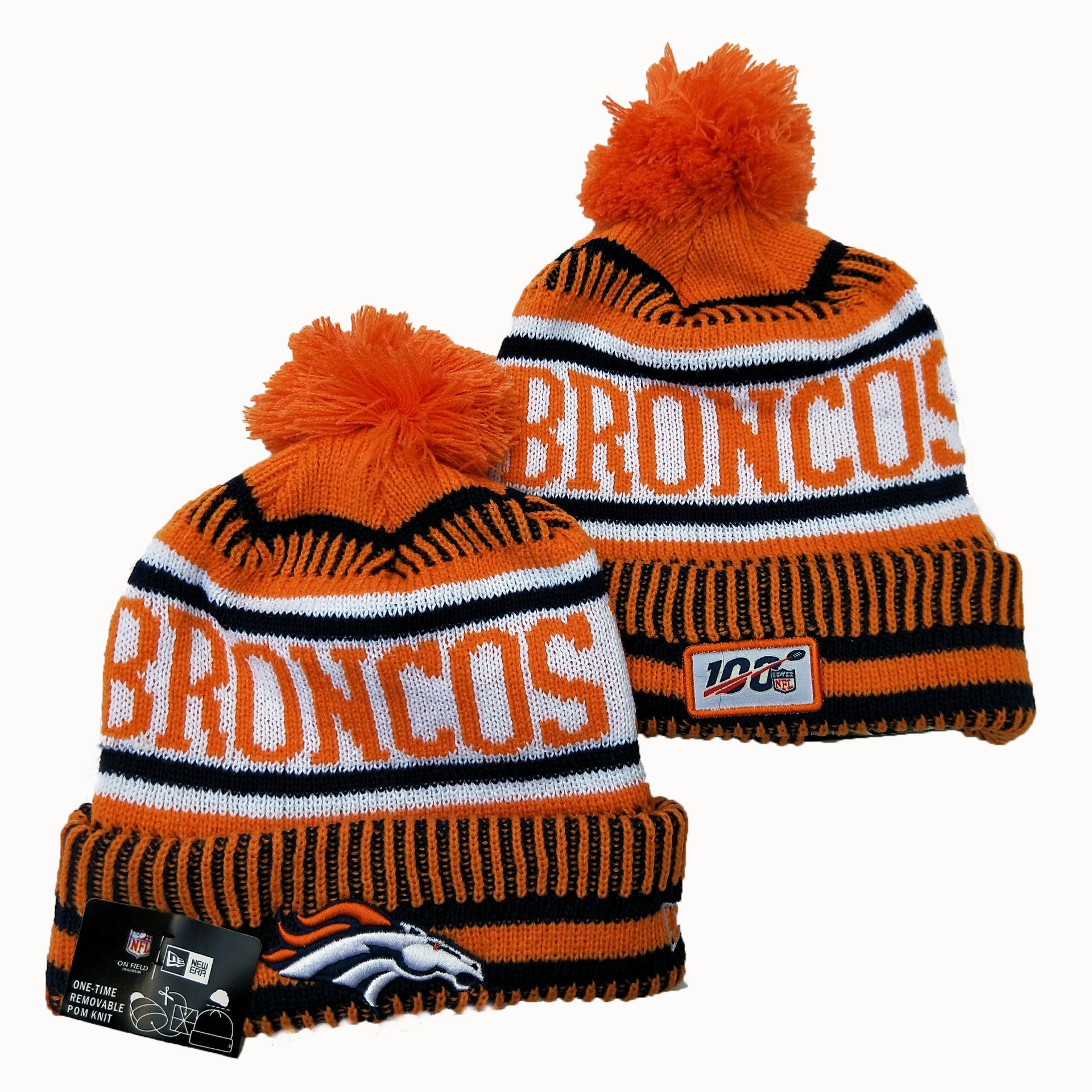 Denver Broncos Knit Hats 049